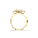 2 CT Round Halo & Pave Lab Grown Diamond Engagement Ring