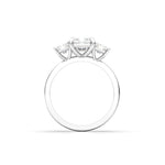 2 CT Round Halo & Pave Lab Grown Diamond Engagement Ring