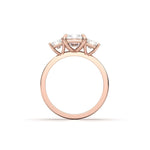 2 CT Round Halo & Pave Lab Grown Diamond Engagement Ring