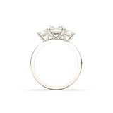 2 CT Round Halo & Pave Lab Grown Diamond Engagement Ring