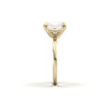 2 CT Round Halo & Pave Lab Grown Diamond Engagement Ring