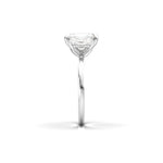 2 CT Round Halo & Pave Lab Grown Diamond Engagement Ring