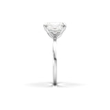 2 CT Round Halo & Pave Lab Grown Diamond Engagement Ring