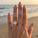2 CT Round Halo & Pave Lab Grown Diamond Engagement Ring