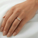 2 CT Round Halo & Pave Lab Grown Diamond Engagement Ring