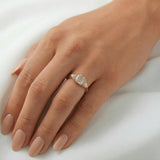 2 CT Round Halo & Pave Lab Grown Diamond Engagement Ring