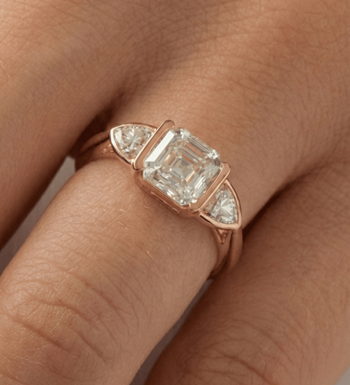 2 CT Round Halo & Pave Lab Grown Diamond Engagement Ring