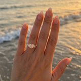 2 CT Round Halo & Pave Lab Grown Diamond Engagement Ring