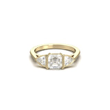 2 CT Round Halo & Pave Lab Grown Diamond Engagement Ring