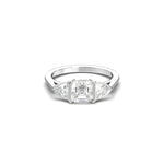 2 CT Round Halo & Pave Lab Grown Diamond Engagement Ring