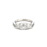 2 CT Round Halo & Pave Lab Grown Diamond Engagement Ring