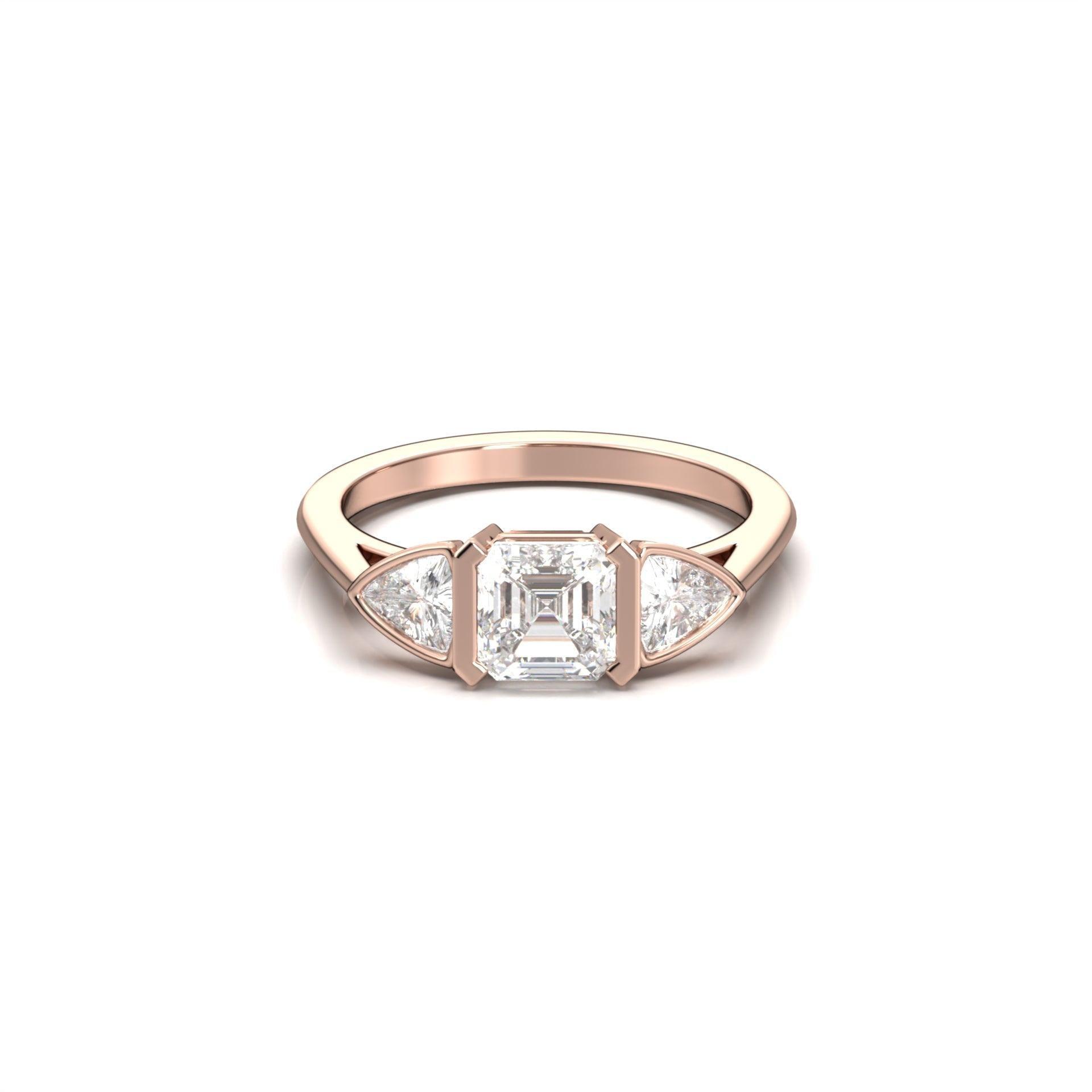 2 CT Round Halo & Pave Lab Grown Diamond Engagement Ring