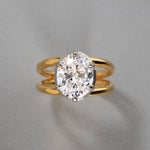 2 CT Round Halo & Pave Lab Grown Diamond Engagement Ring