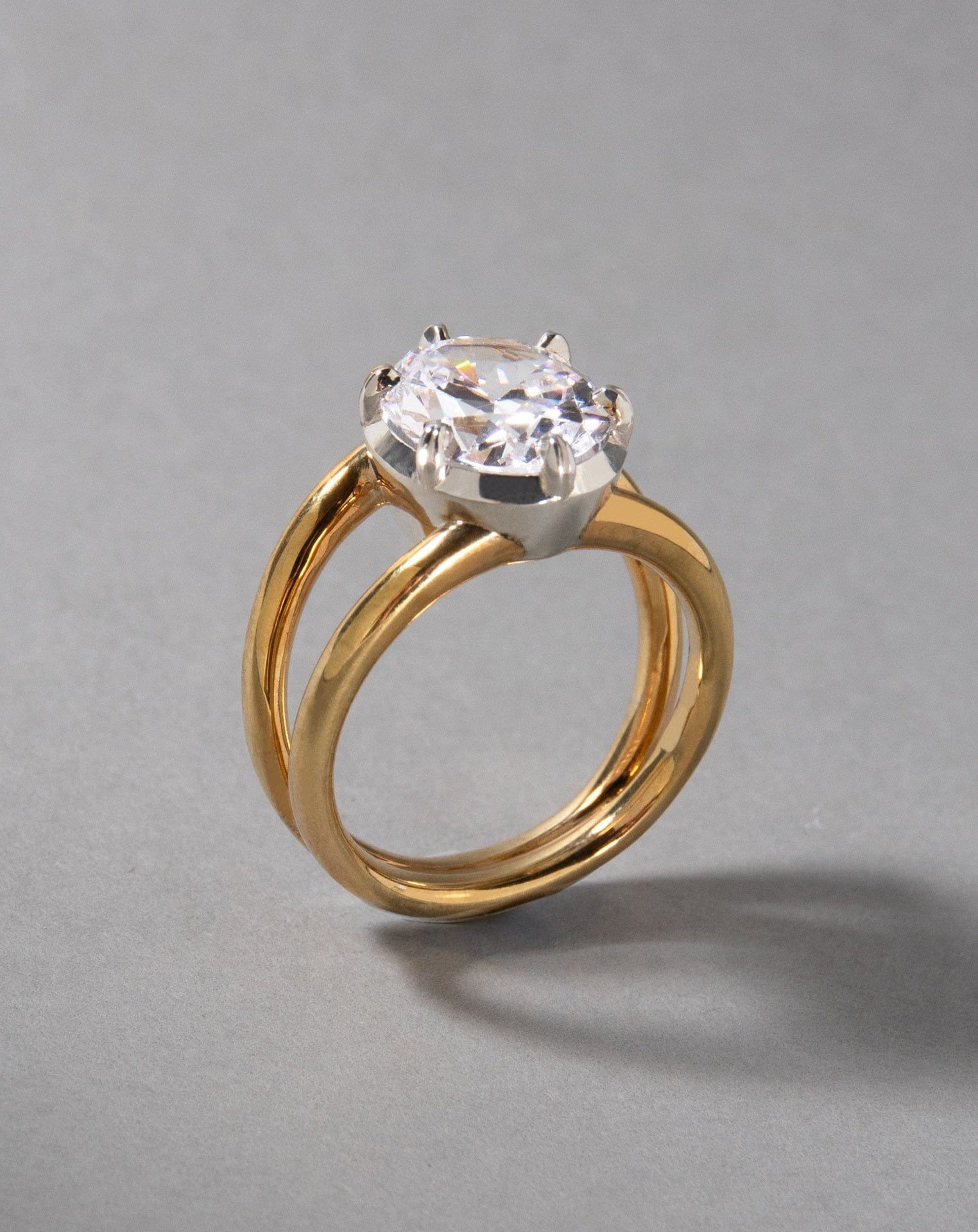 2 CT Round Halo & Pave Lab Grown Diamond Engagement Ring