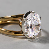 2 CT Round Halo & Pave Lab Grown Diamond Engagement Ring