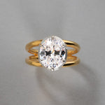 2 CT Round Halo & Pave Lab Grown Diamond Engagement Ring