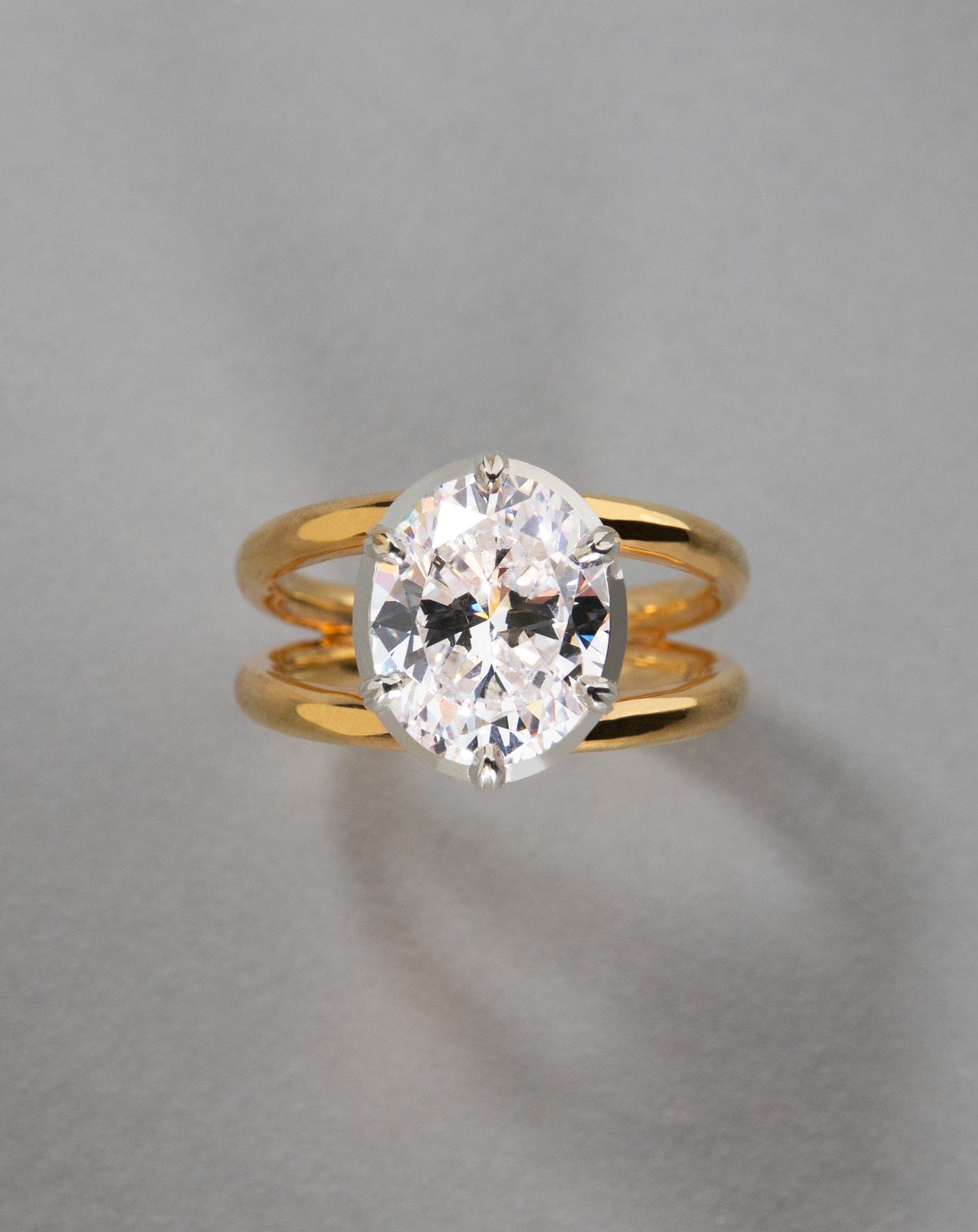 2 CT Round Halo & Pave Lab Grown Diamond Engagement Ring