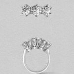 2 CT Round Halo & Pave Lab Grown Diamond Engagement Ring