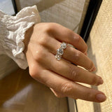 2 CT Round Halo & Pave Lab Grown Diamond Engagement Ring
