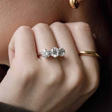 2 CT Round Halo & Pave Lab Grown Diamond Engagement Ring