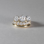 2 CT Round Halo & Pave Lab Grown Diamond Engagement Ring