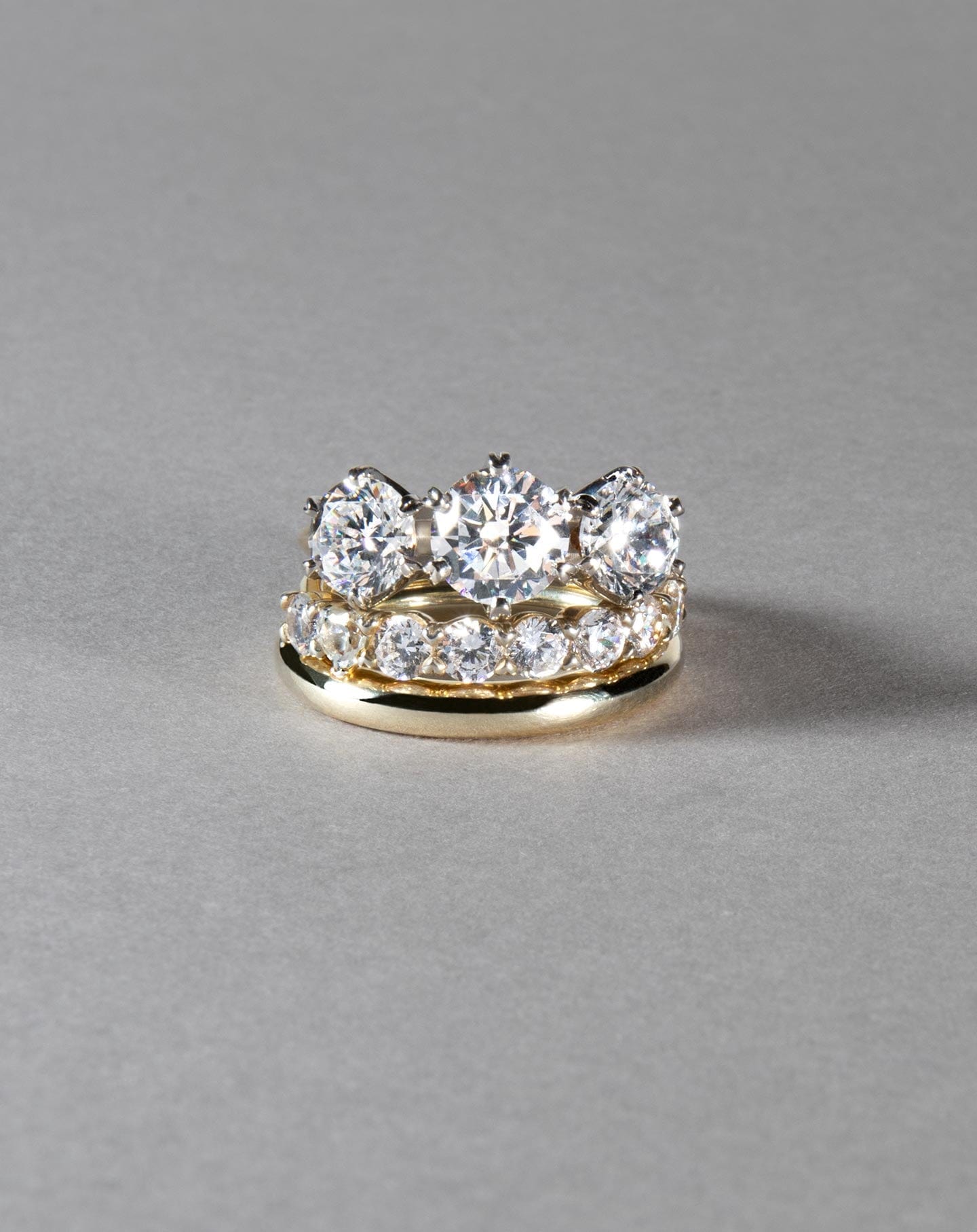 2 CT Round Halo & Pave Lab Grown Diamond Engagement Ring