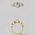 2 CT Round Halo & Pave Lab Grown Diamond Engagement Ring