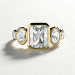 2 CT Round Halo & Pave Lab Grown Diamond Engagement Ring