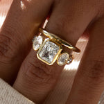 2 CT Round Halo & Pave Lab Grown Diamond Engagement Ring
