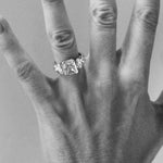 2 CT Round Halo & Pave Lab Grown Diamond Engagement Ring