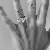 2 CT Round Halo & Pave Lab Grown Diamond Engagement Ring