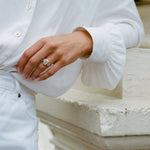 2 CT Round Halo & Pave Lab Grown Diamond Engagement Ring