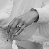 2 CT Round Halo & Pave Lab Grown Diamond Engagement Ring