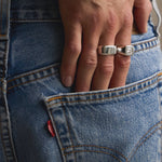 2 TCW Round Halo & Pave Lab Grown Diamond Mens Wedding Band