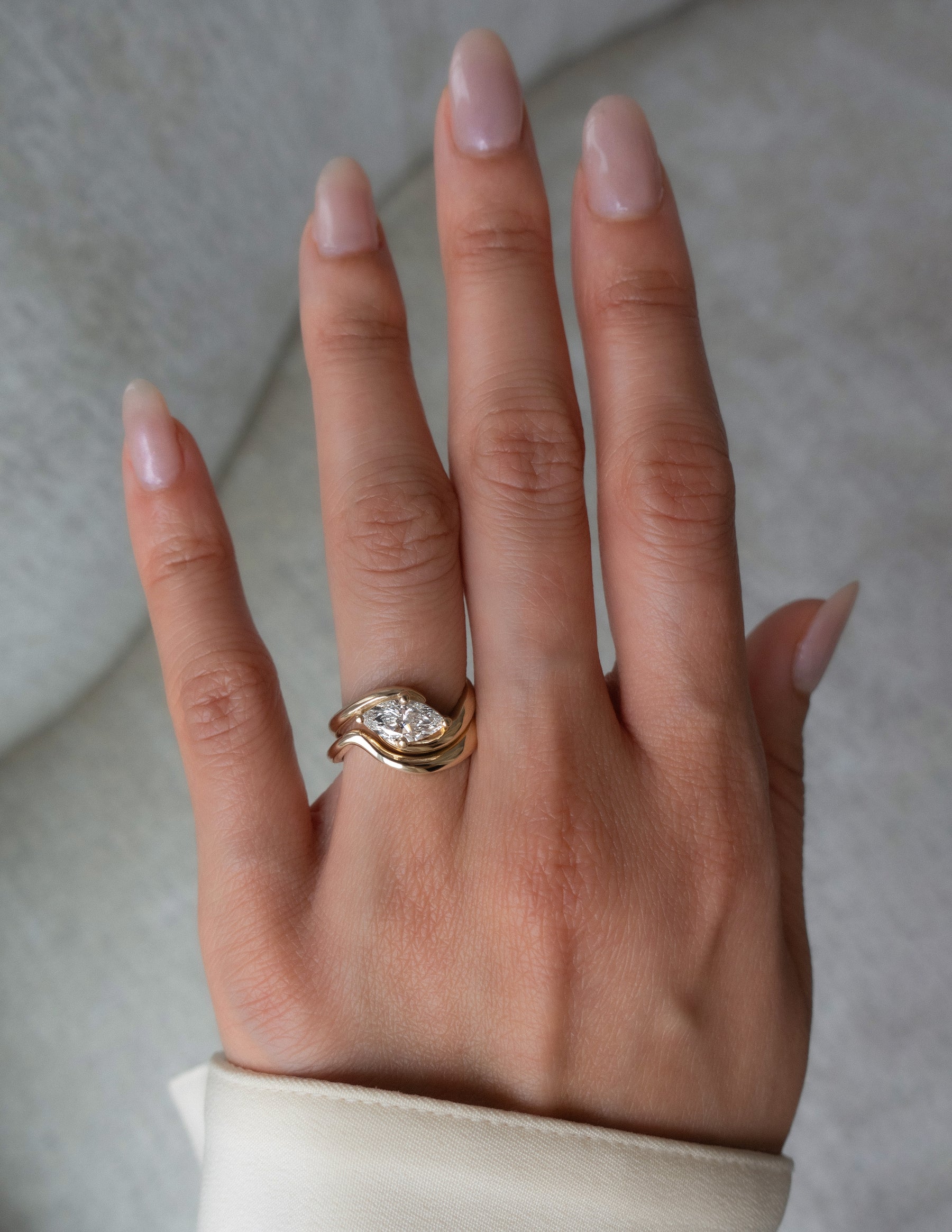 Oval Solitaire Lab Grown Diamond Engagement Ring