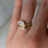 Oval Solitaire Lab Grown Diamond Engagement Ring