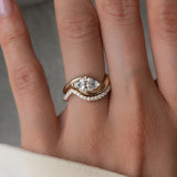Oval Solitaire Lab Grown Diamond Engagement Ring