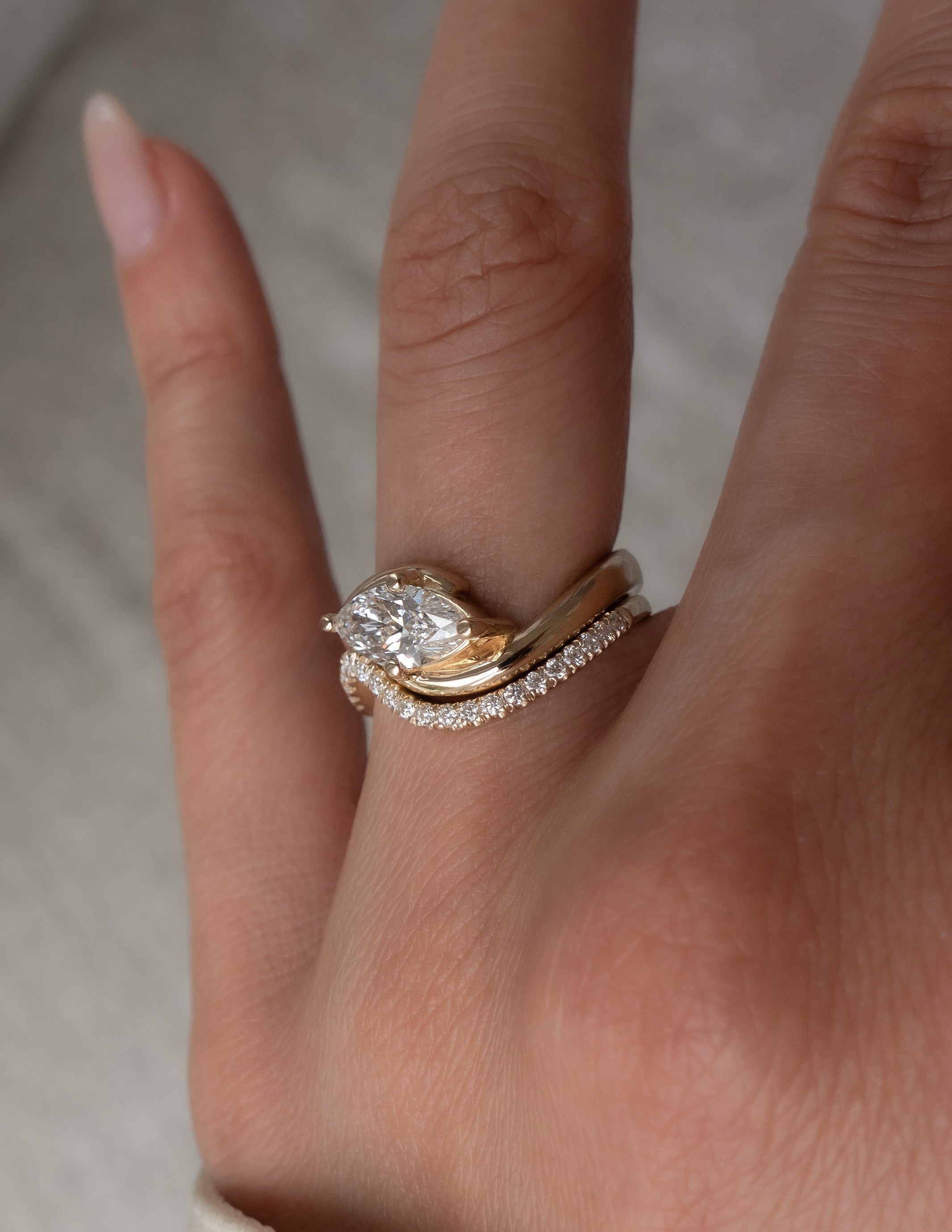 Oval Solitaire Lab Grown Diamond Engagement Ring