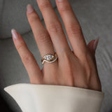 Oval Solitaire Lab Grown Diamond Engagement Ring