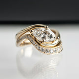 Oval Solitaire Lab Grown Diamond Engagement Ring