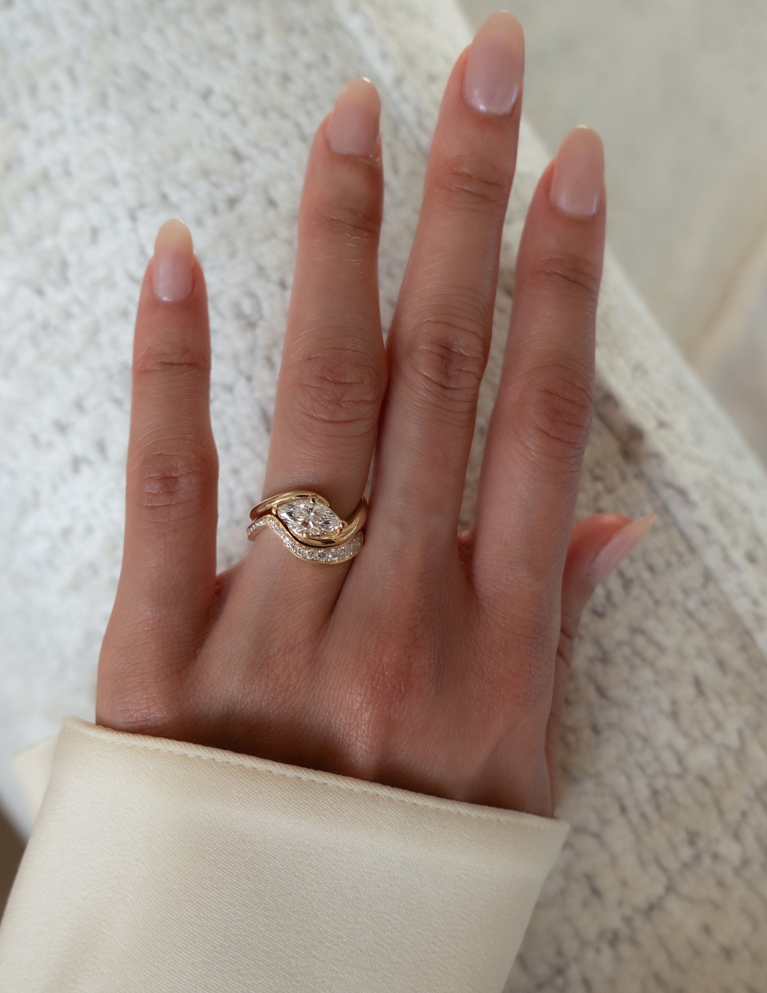 Oval Solitaire Lab Grown Diamond Engagement Ring