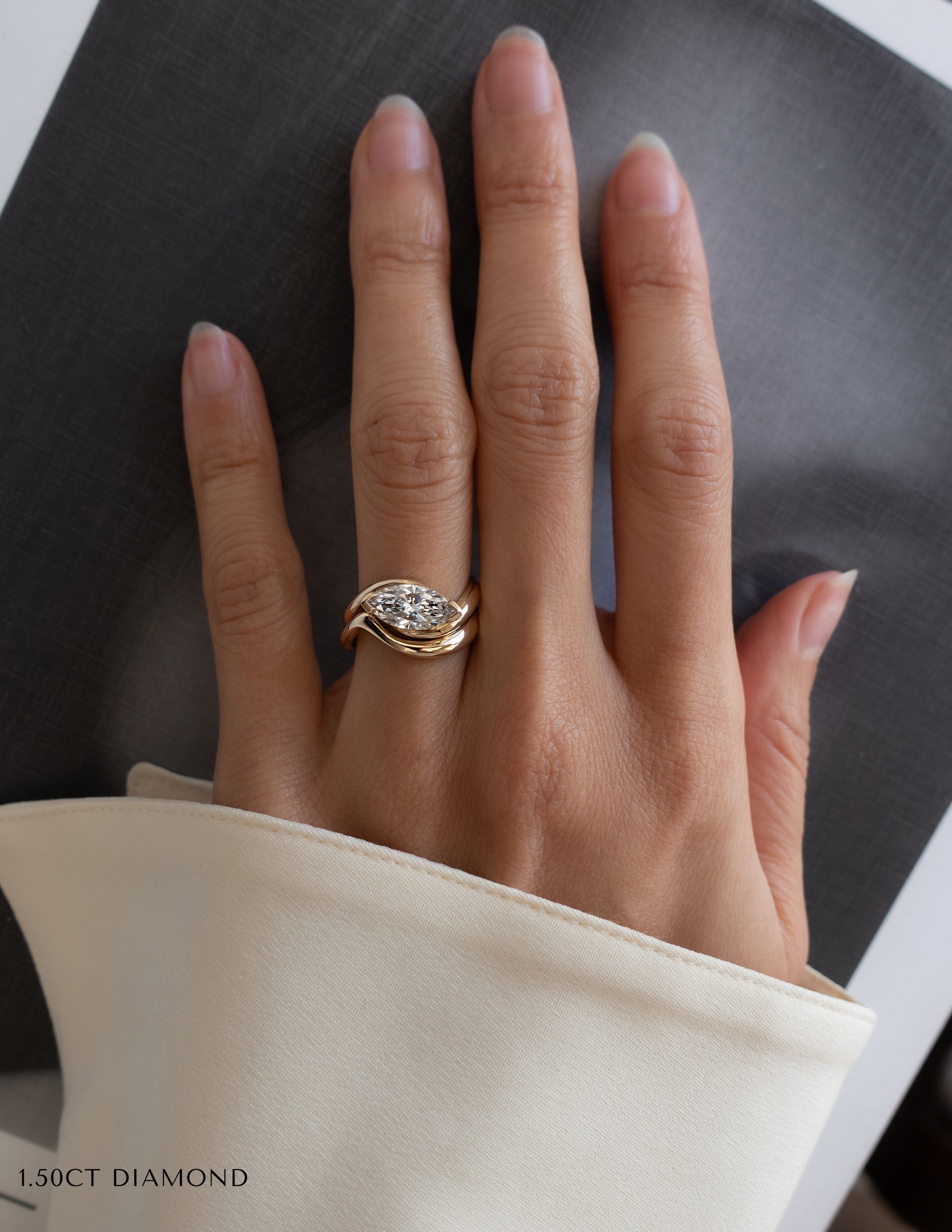 Oval Solitaire Lab Grown Diamond Engagement Ring