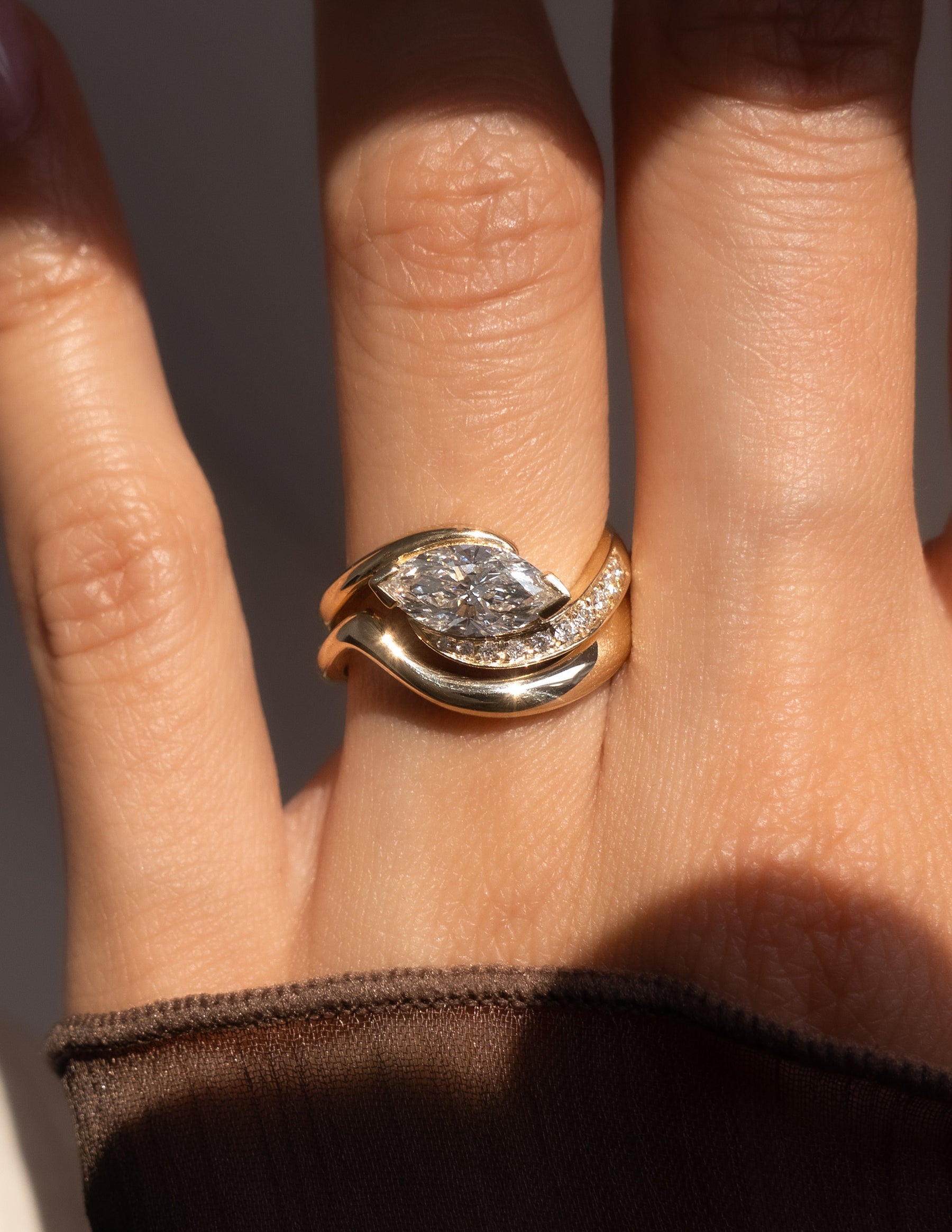 Oval Solitaire Lab Grown Diamond Engagement Ring