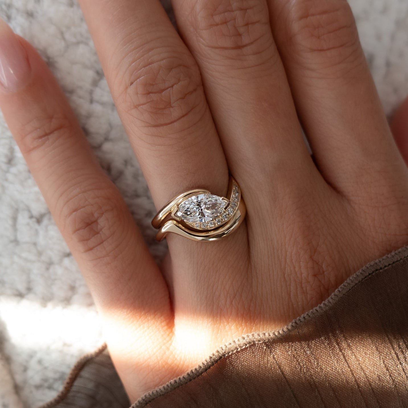 Oval Solitaire Lab Grown Diamond Engagement Ring