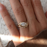 Oval Solitaire Lab Grown Diamond Engagement Ring