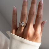 Oval Solitaire Lab Grown Diamond Engagement Ring