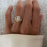 Oval Solitaire Lab Grown Diamond Engagement Ring