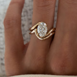 Oval Solitaire Lab Grown Diamond Engagement Ring