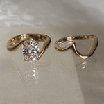 Oval Solitaire Lab Grown Diamond Engagement Ring