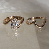 Oval Solitaire Lab Grown Diamond Engagement Ring